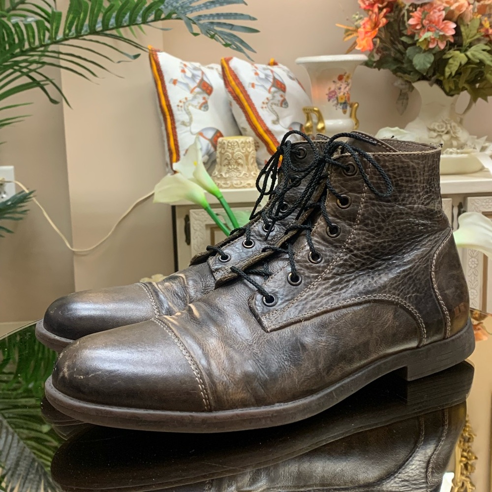 Bed Stu Mens leonardo Brown Boots Size 11.5
